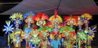 Grupo Ehehe den Karnaval 2023 ku “The fantasy of the four elements of Nature”