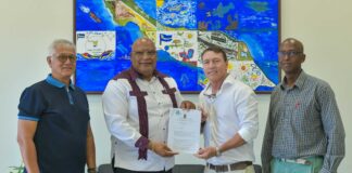 Trupiaal Inn Hotel ta risibí nan pèrmit di konstrukshon pa nan resepshon