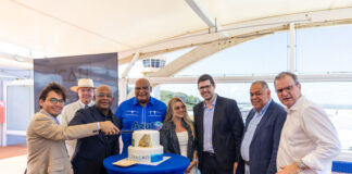 Kòrsou ta yama bon biní na Azul su buelo inougural for di Fort Lauderdale