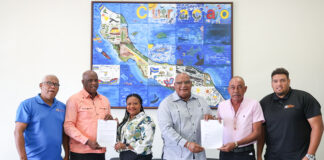 Akuerdo di maneho entre Gobièrnu di Kòrsou i Sint Michiel Baseball Academy Sharks