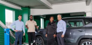 Inougurashon Stashon di Karga pa Vehíkulo Eléktriko na Wind Creek Curaçao Resort