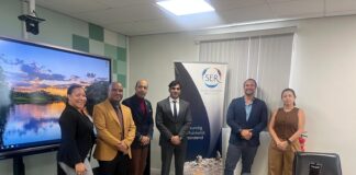 Ofisial di Koördinashon di Desaroyo di Nashonnan Uní ta bishitá SER Kòrsou