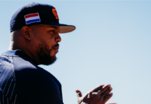 Andruw Jones manager Koninkrijksteam tijdens World Baseball Classic