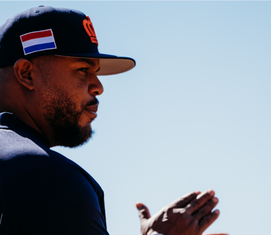 Andruw Jones manager Koninkrijksteam tijdens World Baseball Classic