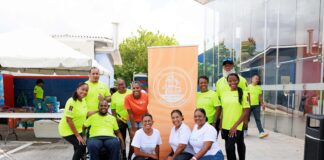 Banco di Caribe kontentu di kontribuí na otro éksitoso ‘Annual Fitness Challenge’ di Fundashon Alton Paas