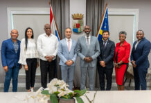 Konseho di Minister ta reuní ku delegashon di Nashonnan Uní