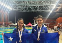 Talentonan di natashon di Kòrsou bria na Carifta Aquatic Championships 2025