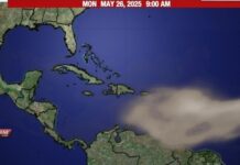 Mei i yüni ta e lunanan ku mas intensidat di santu di Sahara