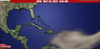 Mei i yüni ta e lunanan ku mas intensidat di santu di Sahara